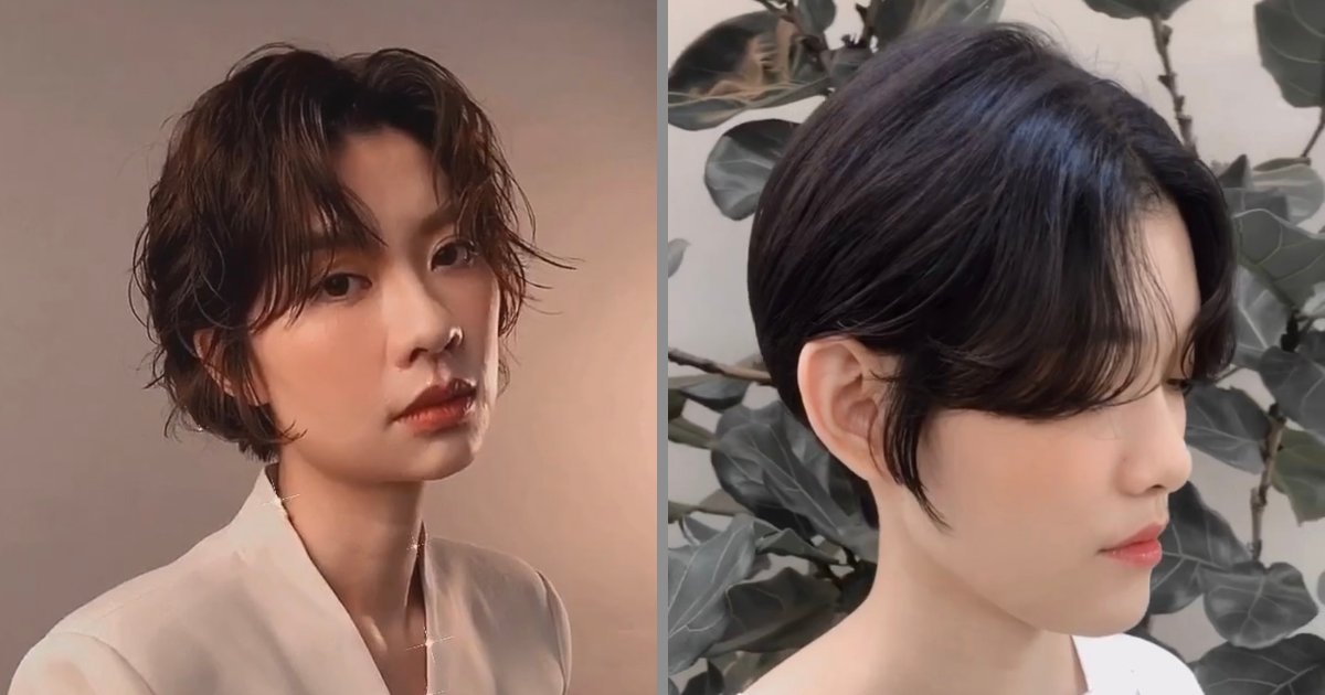女生短髮 慵懶感紋理燙