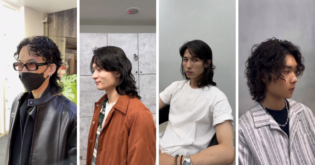 男生中長髮趨勢：日系風格髮型