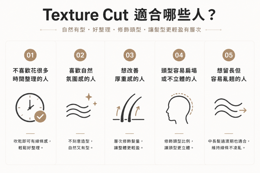 Texture Cut 適合哪些人